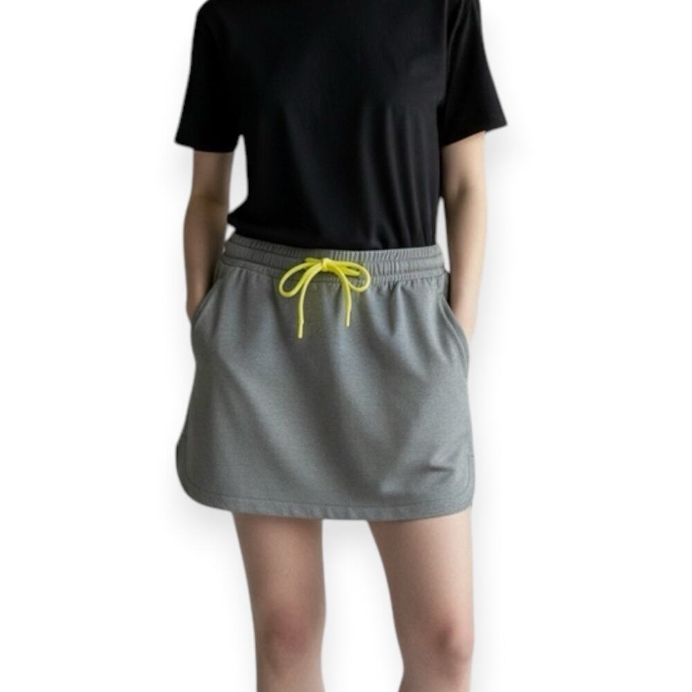 NWT Anatomie Myra Gray Pull On Skort Size Large Athletic Skirt